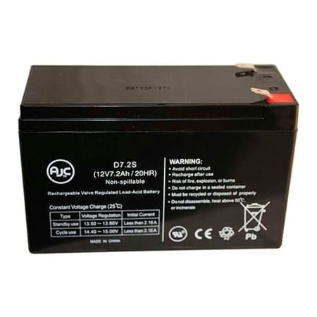 Battery Clerk AJC B&B HR1234W 12V 7Ah Sealed Lead Acid Battery B&B-HR1234W